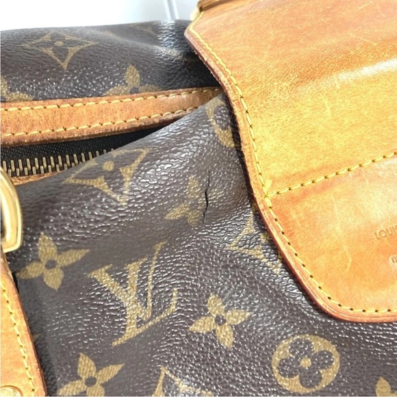 Louis Vuitton Brown Monogram Shoulder Bag - Picture 5 of 10